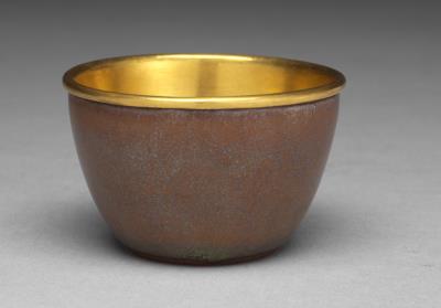 图片[2]-Purple-granule stacking cup in brown glaze, Qing dynasty, Qianlong reign (1736-1795)-China Archive